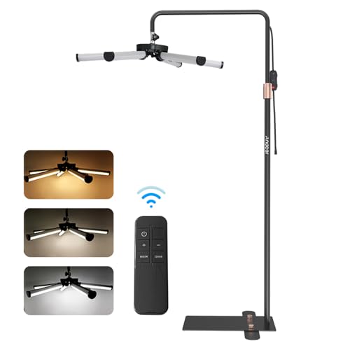 Lampada Video Led Da Pavimento Luce Di Riempimento A 6 Bracci Per Extension Ciglia Estetiste Tatuatori Tecnici Unghie Per Trucco Salone Di Bellezza Luce Da Comodino