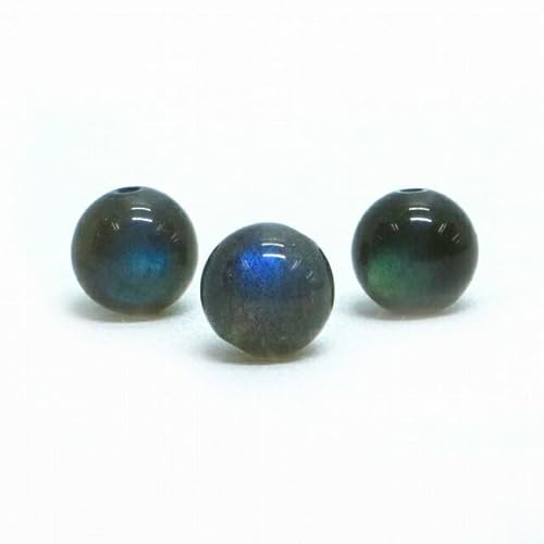 1粒売り ラブラドライト（濃いめ）【丸玉】8mm【天然石 ビーズ パワーストーン】
