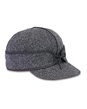 Stormy Kromer Mackinaw Cap - Wintermütze mit Ohrenklappen - Schwarz - 58 EU