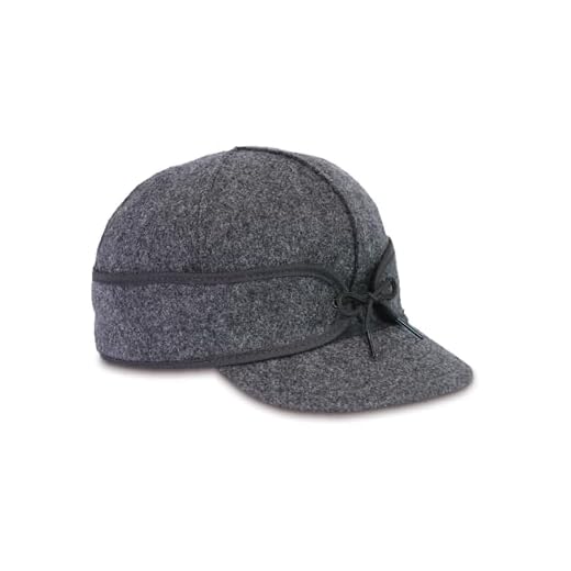 Stormy Kromer Men's The Mackinaw Cap Charcoal