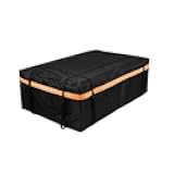 lyrlody Cubic Car Rooftop Cargo Carrier, Roof Bag for All Top of Vehicle, Storage Bag, Luggage Storage Cube for Travel Camping (M)