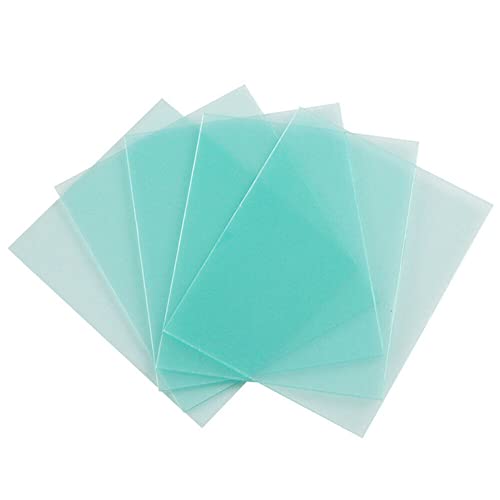 NC Lot de 10 plaques de protection transparentes en polycarbonate pour soudure de casque
