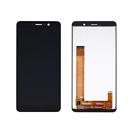 JayTong Digitizer Ecran LCD D'affichage + Écran Tactile Verre Assemblé Remplacement + Outils pour Wiko Tommy 3 Noir