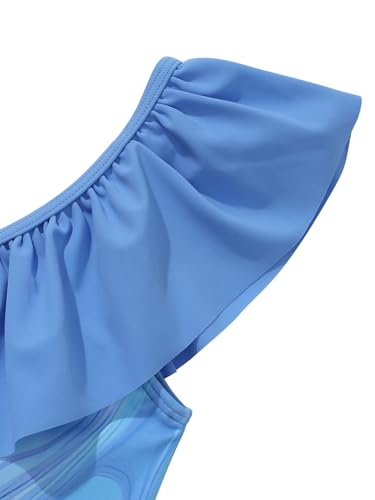 Image of URMAGIC Girls Swimsuits 3 Piece Tankini Bathing Suit Set Bikini Swimwear with Cover Up Beach Skirt 7-14 Years