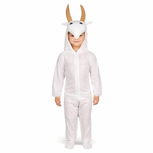 Image of Raj Costume Animal Fancy Dress Costume for Boys & Girls | Hooded Full Body Wildlife Zoo Animal Jumpsuit | Soft Costume for School Function, Fancy Dress, Halloween, Birthday, Cosplay & Role Play