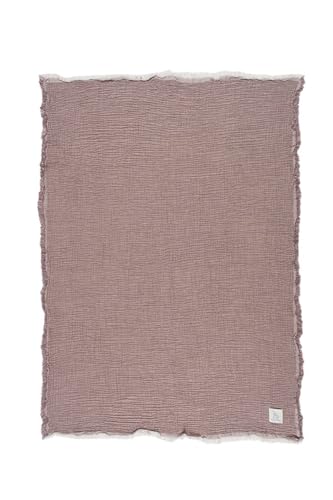 Battaniye, 4 Katlı Müslin Pamuksu Yumuşaklık Bebek Çocuk Müslin Örtü%100 Pamuk 80 * 110 Cm kahverengi 110 x 80