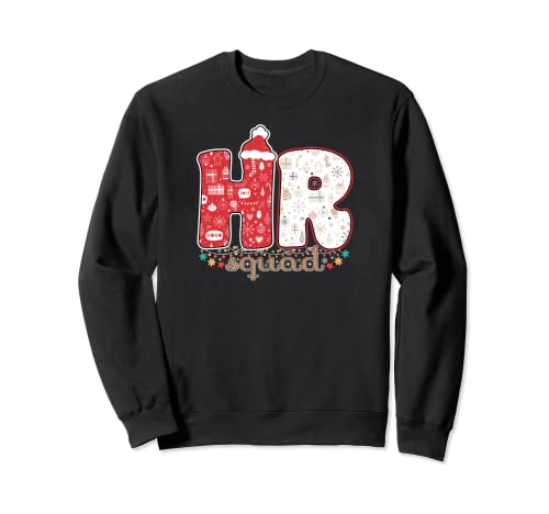 Photo de HR Squad Costume de Noël amusant Ressource humaine Sweatshirt