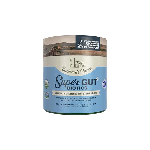 by Katherine Heigl- Super Gut Biotics Canine Digestive Supplement,Probiotics, Prebiotics, Supports Healthy Digestion, Immune System Function and Gut Flora (30 Scoops) by Katherine Heigl- Super Gut Biotics Canine Digestive Supplement,Probiotics, Prebiotics, Supports Healthy Digestion, Immune System Function and Gut Flora (30 Scoops)