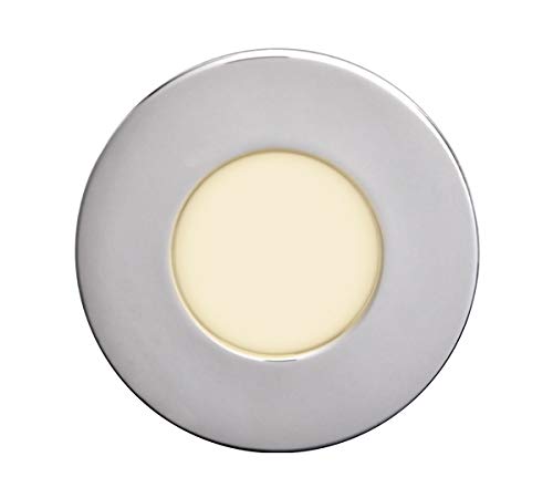 Balizas LYRA R/WW (CHR-B,OPAL,230V) - Tensión alimentación: Cromo brillo - Color difusión: Opal - Color embellecedor: 230V 50Hz - Caja de empotrar: Sí - Color LEDs: Inexistente