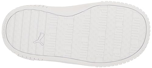 PUMA Baby-Girl's Shoes Kids Carina 2.0 Holographic Alternate Closure Sneaker, Black Silver, 6 US Unisex Toddler4