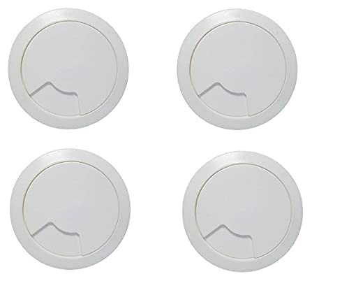 60MM CABLE MANAGER PLASTIC TO MANAGE WIRES UNDER THE TABLE TO COMPUTER (WHITE) (B0C1PSSFBQ) Amazon Price History, Amazon Price Tracker
