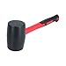 16oz Black Rubber Mallet 70% Fibreglass Handle Hammer Non Marking TE923