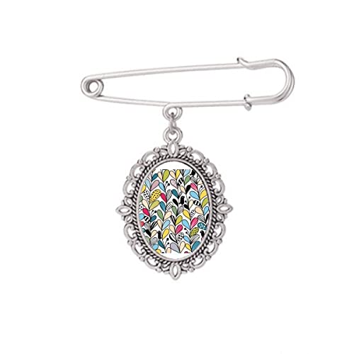 Broche en forme de cœur en taille M de haute qualité