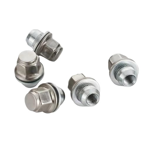 Tornillos M12x1.25 para Nissan juego de 5 tuercas de rueda de aleación 38 mm