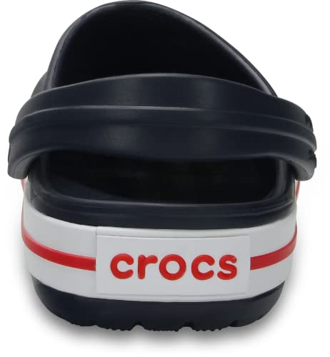 Image of Crocs unisex-child Crocband Clog Clog, Navy /Red, 4 UK M / 5 UK W (M5W7)