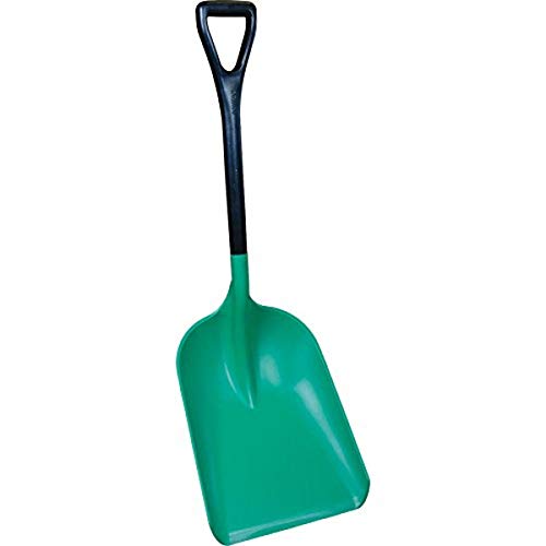 Industrial Shovel, 14 in. W, Green