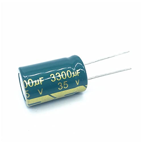 Condensateur haute fréquence 35v 3300uF en aluminium avec structure durable 16x25mm