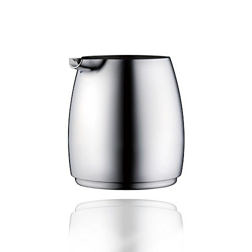 Minos Stainless Steel Creamer Pitcher - 8.5 OZ - Condiment Server - Serving Coffee And Tea On Table