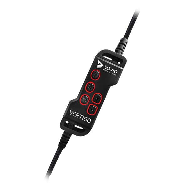 SAVIO Vertigo Gaming Headset USB 7.1 – Image 6