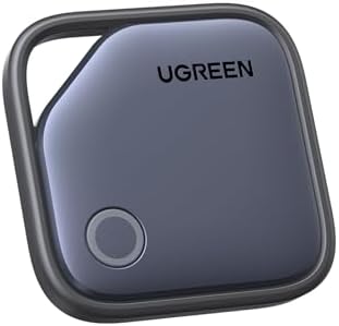 UGREEN FineTrack Smart Finder Localizador Bluetooth SmartTag Tracker Soporte iOS Rastreador para Llaves Equipaje Cartera Bicicleta Mochila Bolso, 2 Años de Batería(1 Pieza)
