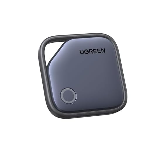 UGREEN Finder kompatibel mit Apple Find My (nur iOS), Bluetooth Tracker für Gepäck, Schlüsselfinder, Smarttag für Schlüssel, Koffer, Reisepässe mit Austauschbarer Akku