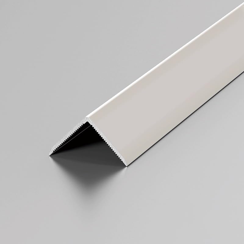 L-Shape Corner Strip, Aluminium Threshold Strips, Floor Transition Strips, Corner Guards, Flooring Edge Trim Joining - 100cm(3pcs)(Gray,1.5 * 1.5cm) โ image 1