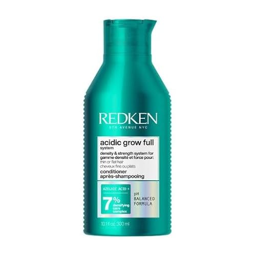 Redken Acidic Grow Full System Densifying Conditioner, Lightweight Root-Lifting Formula for Thicker-Looking, Fuller Hair, 300ml