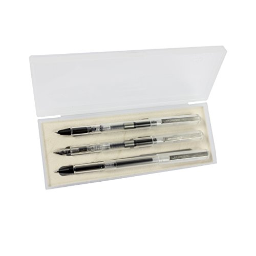 Abcsea 3PCS Plumas De Plástico Transparentes