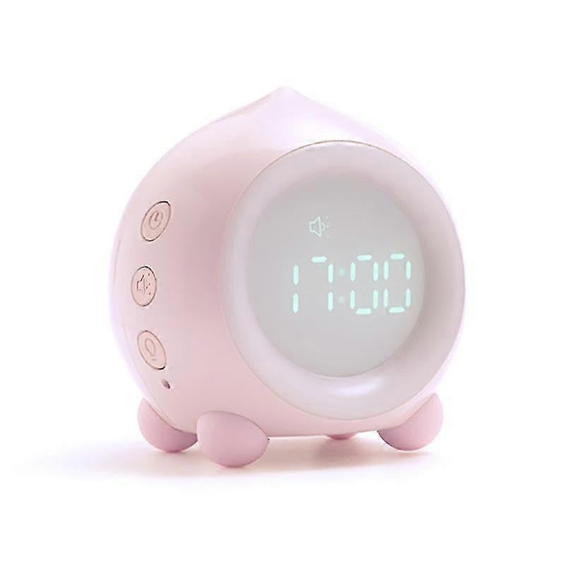 Petit réveil rose Yaju pour ne plus rater vos matins grâce aux alarmes