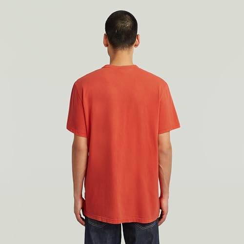 G-Star Herren Nifous T-Shirt, Rot (lt Antic red gd D24449-2653-B571), M – Ansicht 2