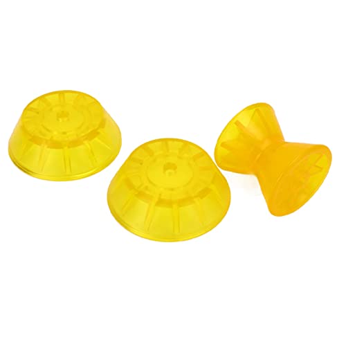 O Lançamento Suave do Rolo de de Barco Reduz O Arrasto para O Trailer de Iate Marinho PVC Amarelo 3