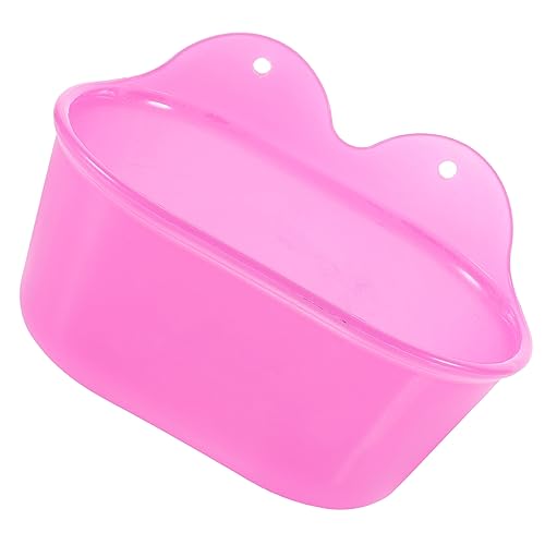 DECOMELODY Parrot Bird Bath Bowl Large Pet Bird Bath Tub for Cockatiels Budgies Parakeets Small Parrots Canaries and