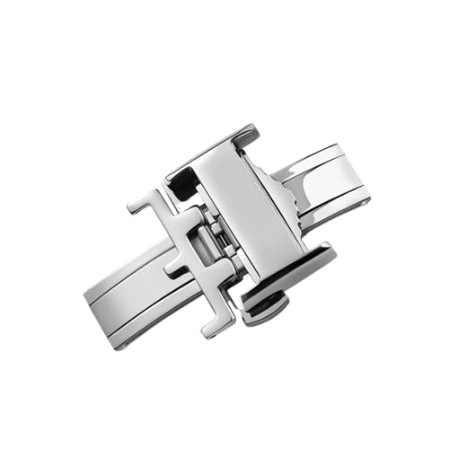 Boucle de montre en acier inoxydable solide 16mm 18mm, fermoir de rechange pour bracelet de série