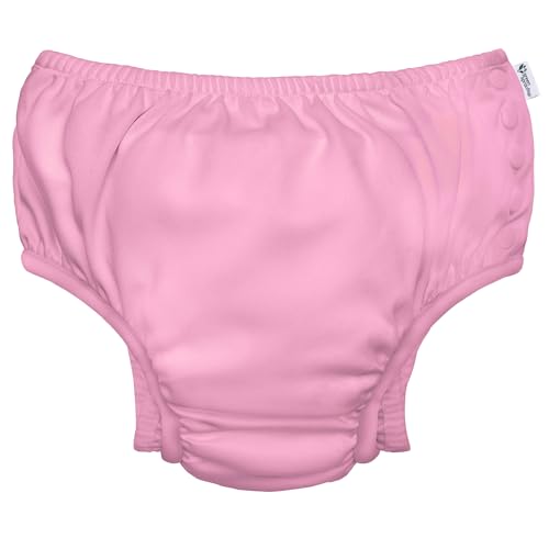 green sprouts Reusable Snap Swim Diaper Light Pink 18 Months