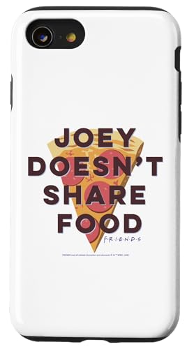 Joey Don't Share Food Friends ���p �~�[�� �e���r�ԑg�t�@������ �X�}�z�P�[�X iPhone SE (2020) / 7 / 8 �p