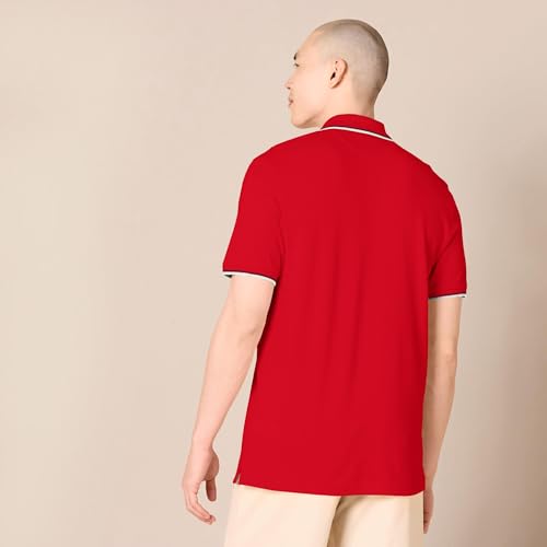 Image of Amazon Essentials Men's Slim-Fit Short-Sleeve Cotton Pique Polo Shirt