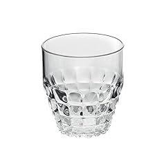 Guzzini - Tiffany, Bicchiere Basso in Materiale Plastico - Trasparente, Ø 8,5 x h9,5 cm | 350 cc - 22570000