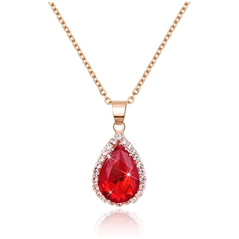 Collier en rubis rouge Linawe Cover