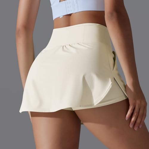 Women Tennis Skirt Shorts Outdoor Sports Golf Skirts High Waist with Pockets Workout Athletic Skort Casual4