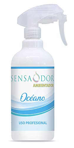 SENSAODOR, Ambientador en Spray 500 ml, Empresas, Negocio, Limpieza, Neutralizador, Quitaolor (Océano, 500)