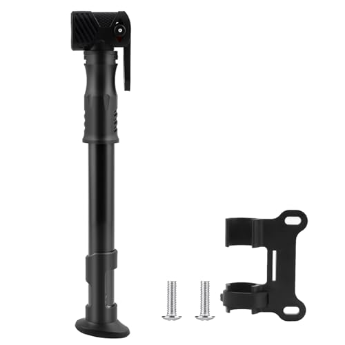 Inflador manual de bicicleta con agarre ergonómico para equipamiento
