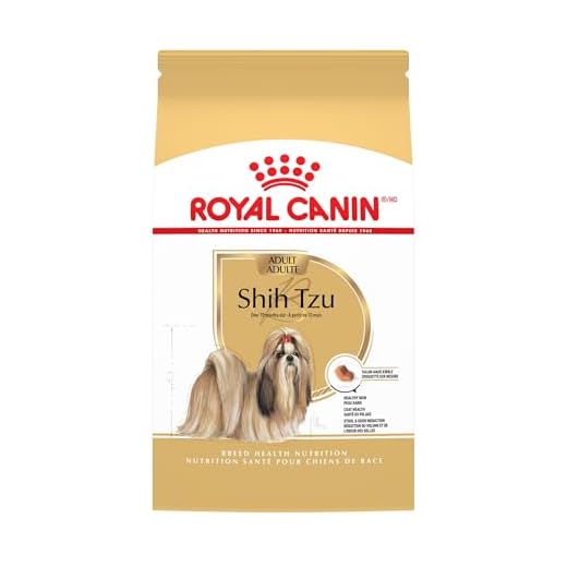 Royal Canin Breed Health Nutrition Shih Tzu Adult Dry Dog Food, 2.5 lb Bag