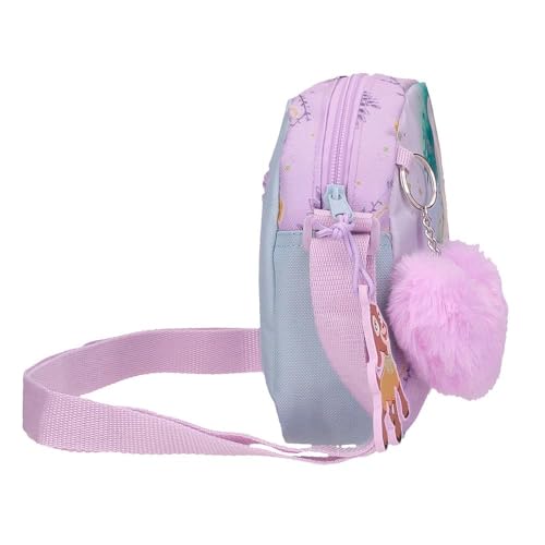 Joumma Disney Watch us Shine Messenger case Pink 20.5x16.5x6 cm Polyester, Pink, Shoulder Bag, Pink, shoulder bag2