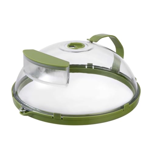 Lckiioy - Tapa para microondas, tapa de calentamiento para microondas, tapa transparente antisalpicaduras para microondas