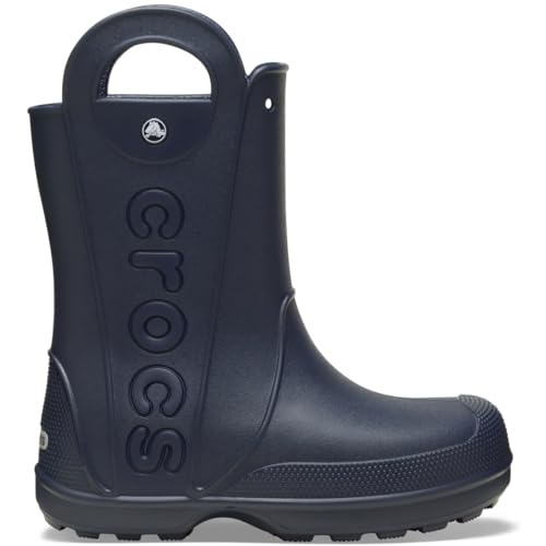Crocs Women Handle It Rain Boots Navy 8 Medium