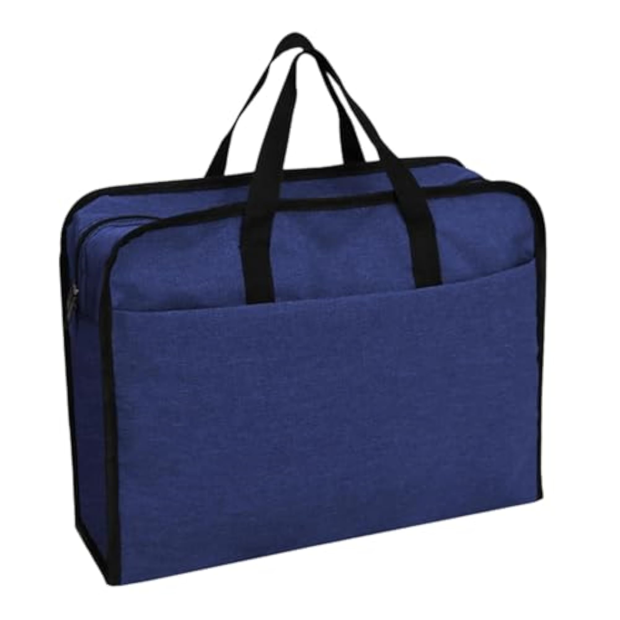 Business Briefcase Paper Files Storage Bag, Dark Blue
