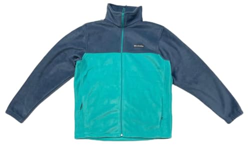 Image of Columbia Mens Granite Mountain Full Zip Fleece Jacket (XXL, Blue /strong aqua)