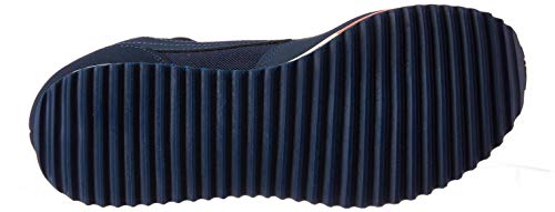 Fila Euro Jogger Sport, Tênis Feminino, Azul (Marinho/Coral/Rosa Coral), 34