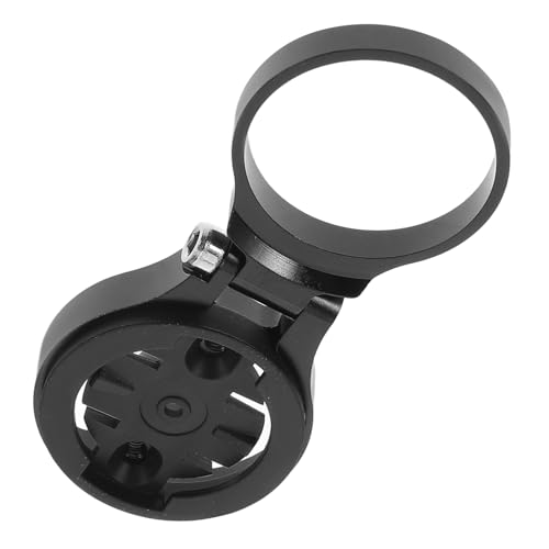TOBBOMEY Bike Computer Mount Base Stopwatch Holder for Cycling Lightweight Sturdy Bike Bracket Clip Easy Installation for Road Compatible All Cycling Computers