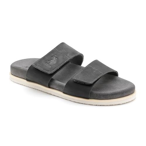 Image of U.S. Polo Assn. Men's Leather Slipper